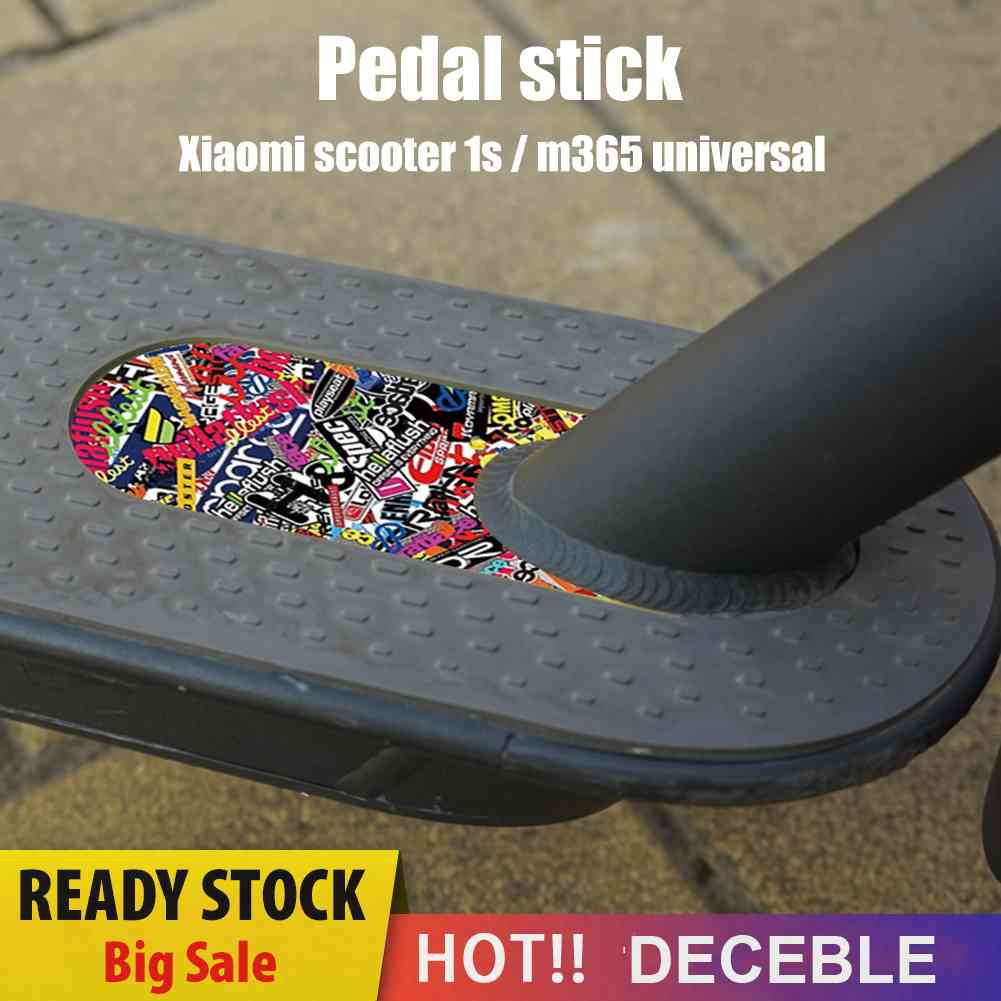 Đề Can PVC Chống Nước Dán Chân Xe Scooter Xiaomi M365 / 1S