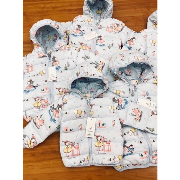 Áo khoác tuu cho bé gái