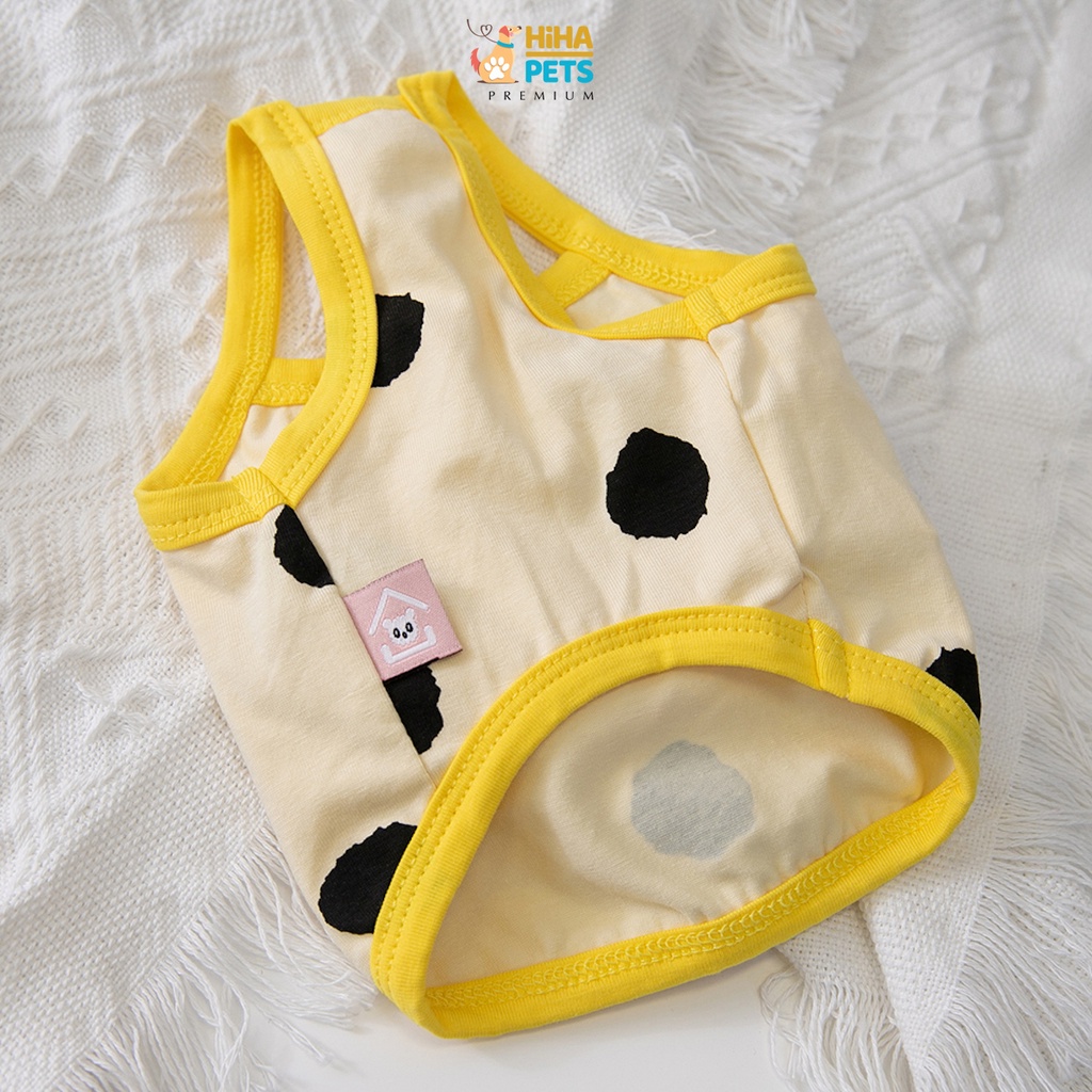 Áo Thun Trái Chuối Cho Chó Mèo Hàn Quốc Mùa Hè 2022 Chất Liệu Thun Cotton Quần Áo Thú Cưng Cao Cấp Hihapet.