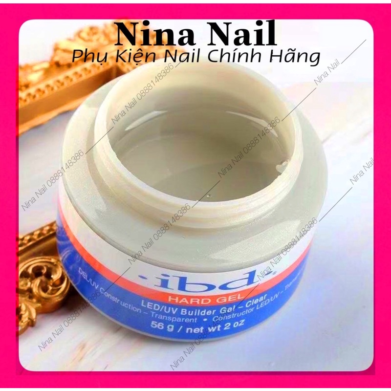 Gel Đắp Móng IBD Lạnh Không Nóng Chính Hãng 56g