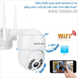 Camera SECKAM XM350 1080P tặng kèm thẻ 32GB
