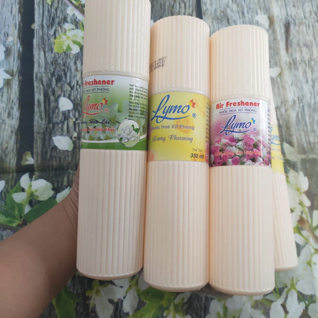 [Chính Hãng] Nước Hoa Xịt Phòng Lymo Cao Cấp 350ml-Khử mùi hoàn hảo với hương nước hoa
