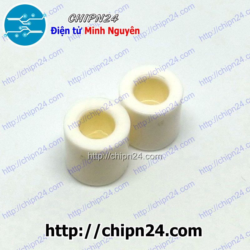 [10 CÁI] Nắp chụp nút nhấn vuông 6x6mm TRẮNG