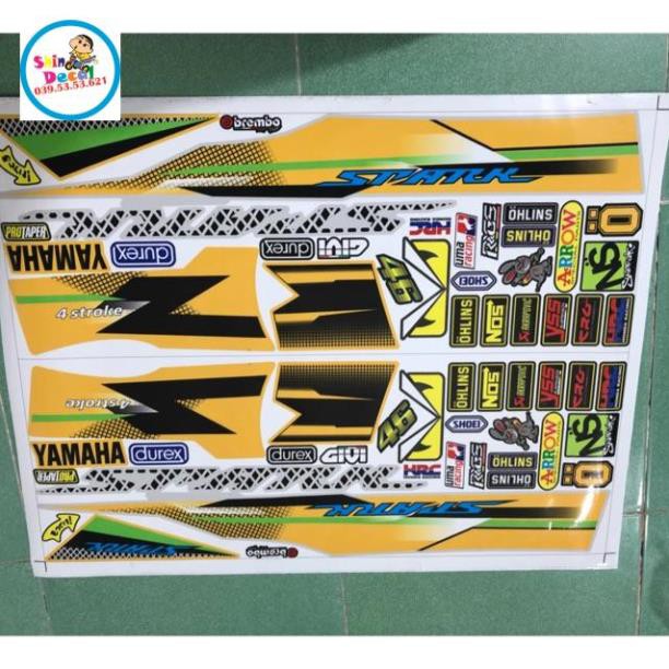 Tem rời sirius spark sản phẩm y hình 100%