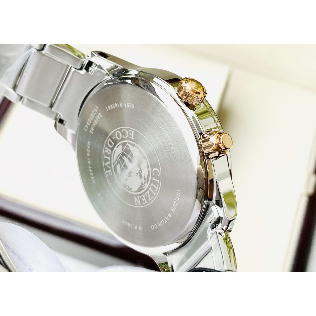 Đồng hồ nam chính hãng Citizen Eco-Drive AP1054-80A