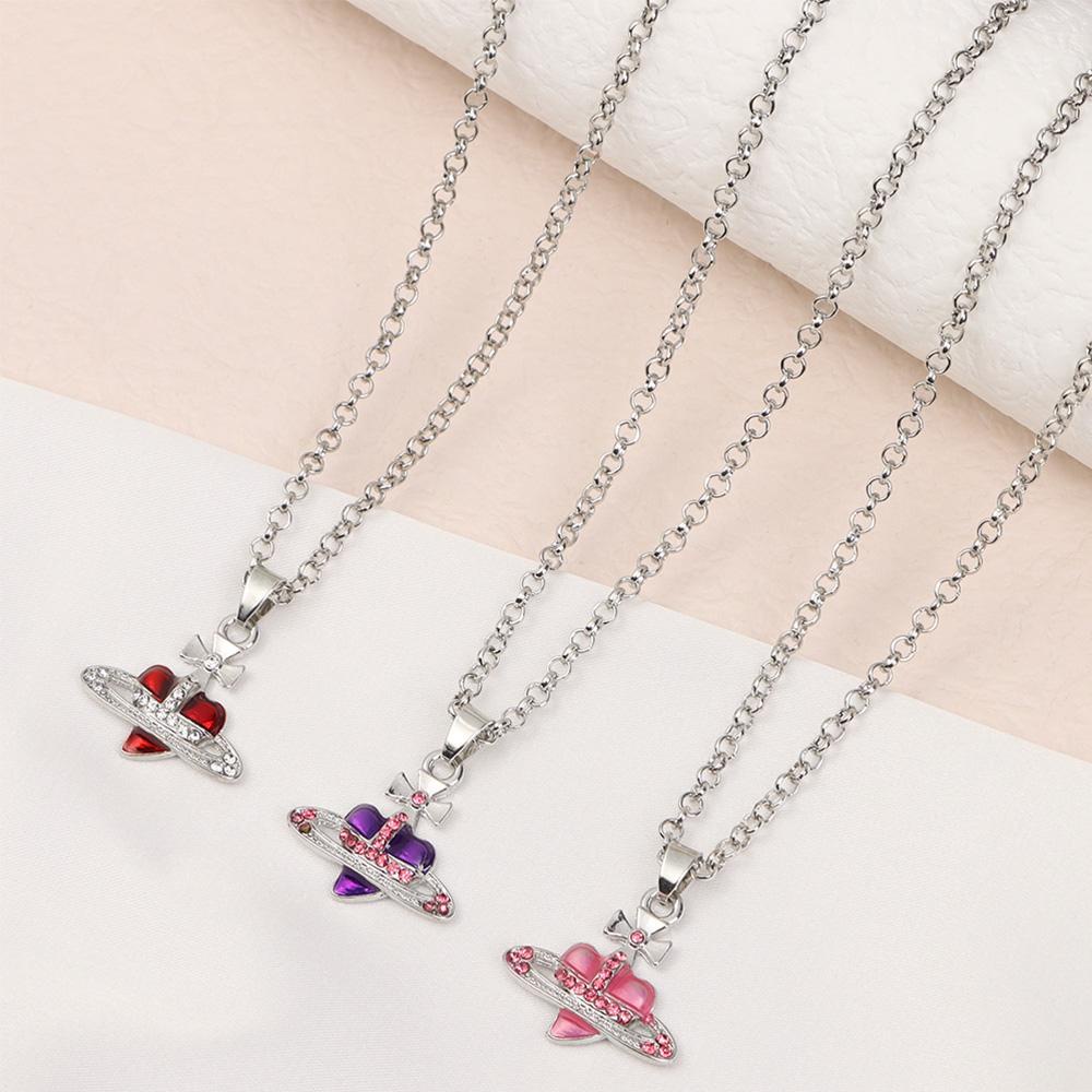 Vòng cổ Mặt Trái Tim Sang Trọng Phong Cách Vintage Cho Nữ