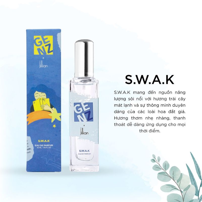 Nước hoa nữ GenZ*Jillian: S.W.A.K 35ml