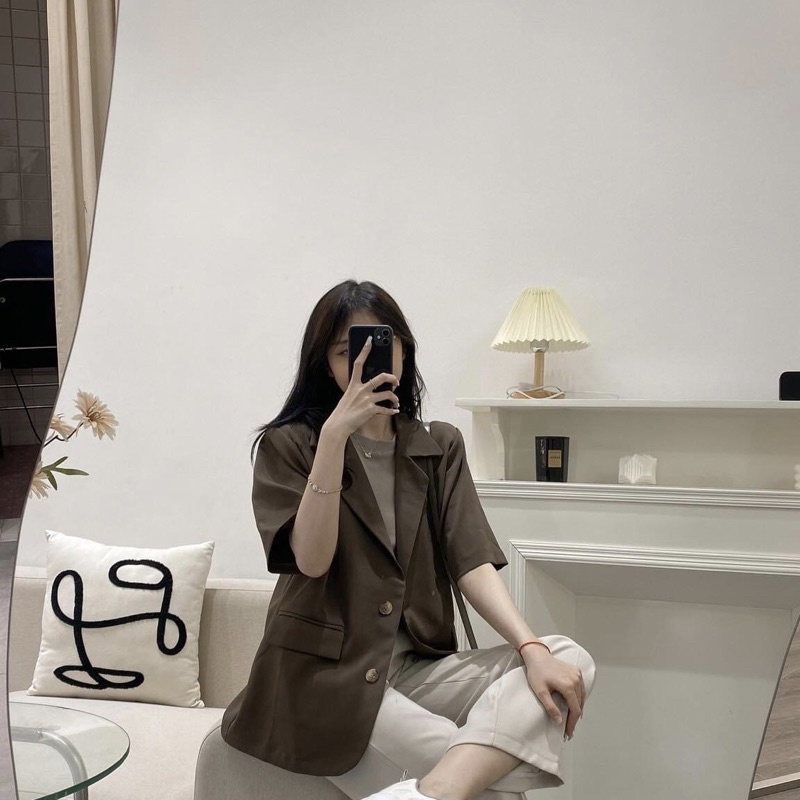 Blazer cộc tay 2 cúc - Junclothing | BigBuy360 - bigbuy360.vn