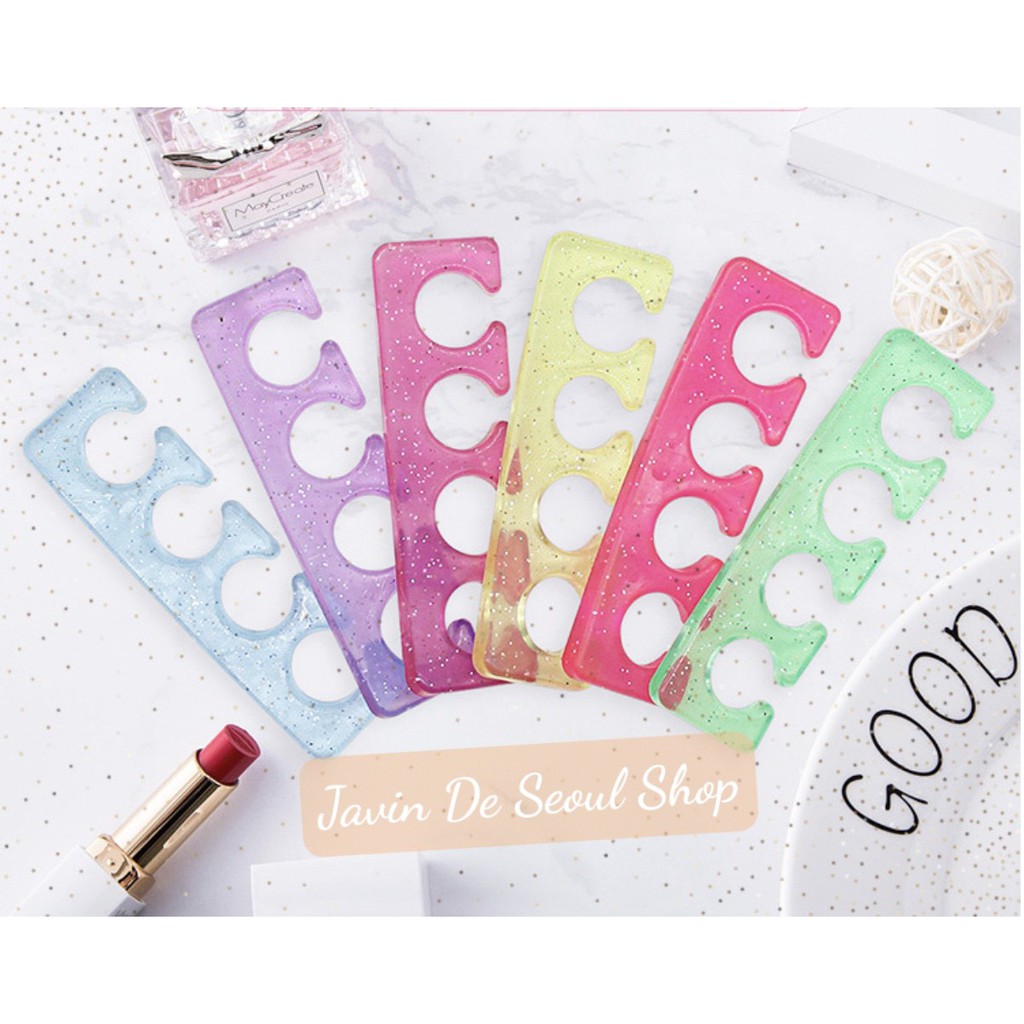 Kẹp Tách Ngón Silicone Dùng Tách Ngón Khi Sơn