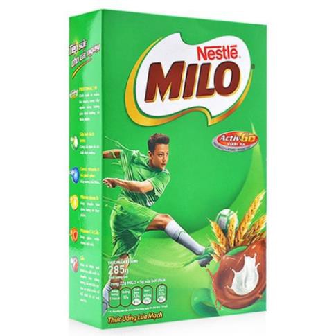 THỨC UỐNG LÚA MẠCH MILO HỘP GIẤY 285G [TUNGSTORE]