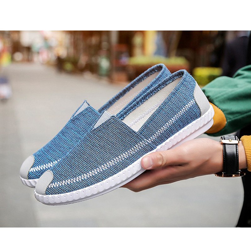 [HÀNG CAO CẤP] Giày Lười Vải Nam Thời Trang Siêu Nhẹ Siêu Thoáng GLV02 - ( Cam kết hàng chất lượng) | BigBuy360 - bigbuy360.vn