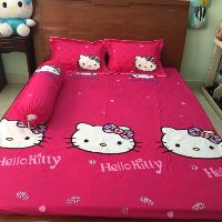 Ga nệm hello kitty hồng (ảnh chụp thật )