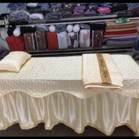 Grap(ga )phi lụa trần bông giường spa, nail, phun xăm