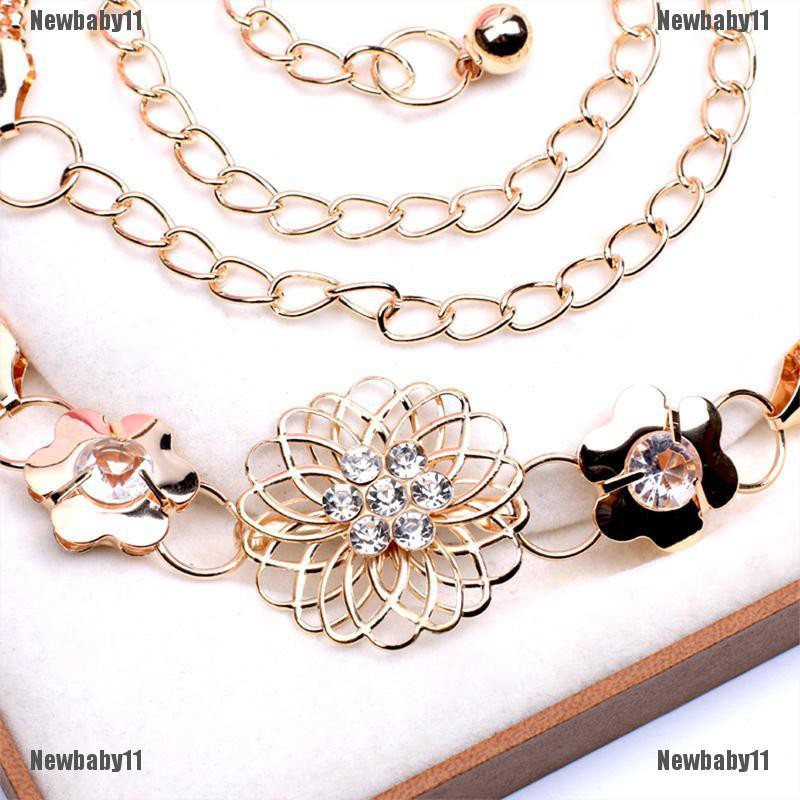 Thắt lưng dây xích bằng kim loại thanh lịch thời trang