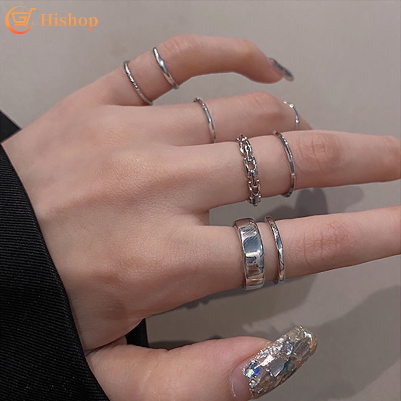 7 Nhẫn nữ thời trang retro phong cách Hàn Quốc