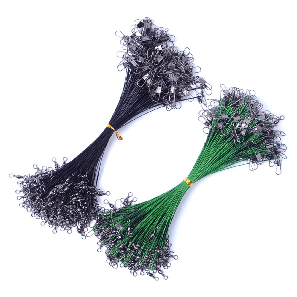 Set 20 Dây Móc Câu Cá Bằng Thép Không Gỉ Chống Cắn