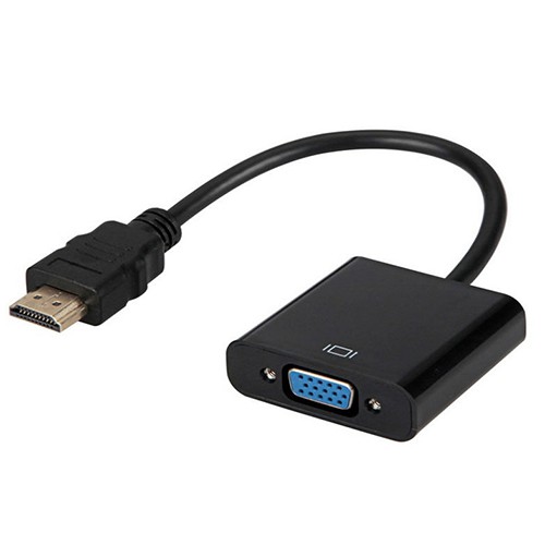 Dây Cáp Chuyển Đổi Hel + 1080p Hdmi Sang Vga Hd Video Cho Pc