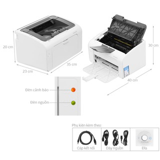 Máy in laser trắng đen HP Pro M12A (T0L45A)