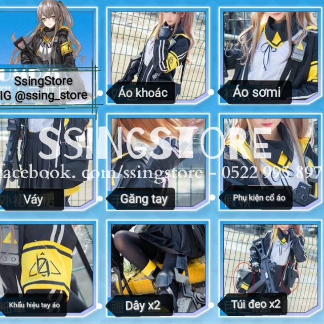 Set COSPLAY nữ cảnh sát dễ thương ( Hàng order ) | BigBuy360 - bigbuy360.vn