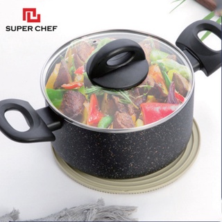 Miếng Lót Nồi Chảo Super Chef  Silicon 3 Trong 1 ( Lót nồi, Nhấc nồi, Rửa Chén Bát) Chịu Nhiệt (Giao Ngẫu Nhiên Màu)