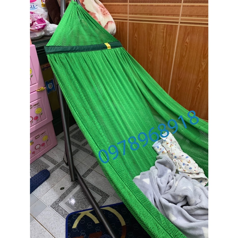 Lưới võng xếp cán thép 50cm/60cm