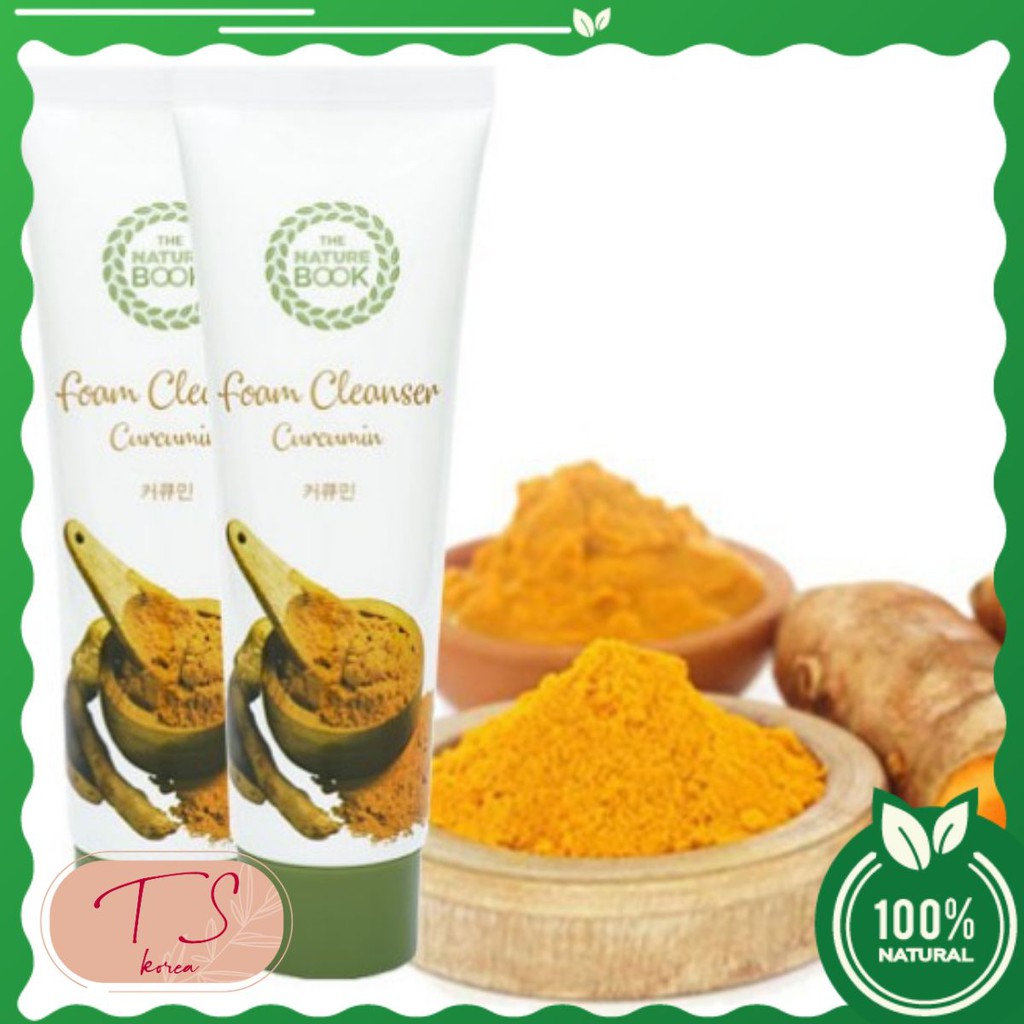 Sữa rửa mặt tinh bột nghệ Foam Cleanser Curcumin