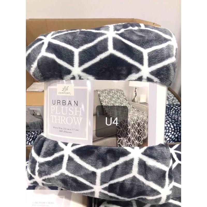 Chăn lông Urban 2 mặt nội địa Mỹ