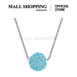 Image of 12.12 SUPER SALE Kalung Wanita Stainless Crystal Acc Fashion Bola Diamond / Kalung Titanum KW Jewelry MALL SHOPPING