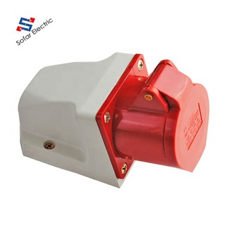 Ổ cắm công nghiệp cố định gắn nổi trên tường 32A-5P SFE _SF125