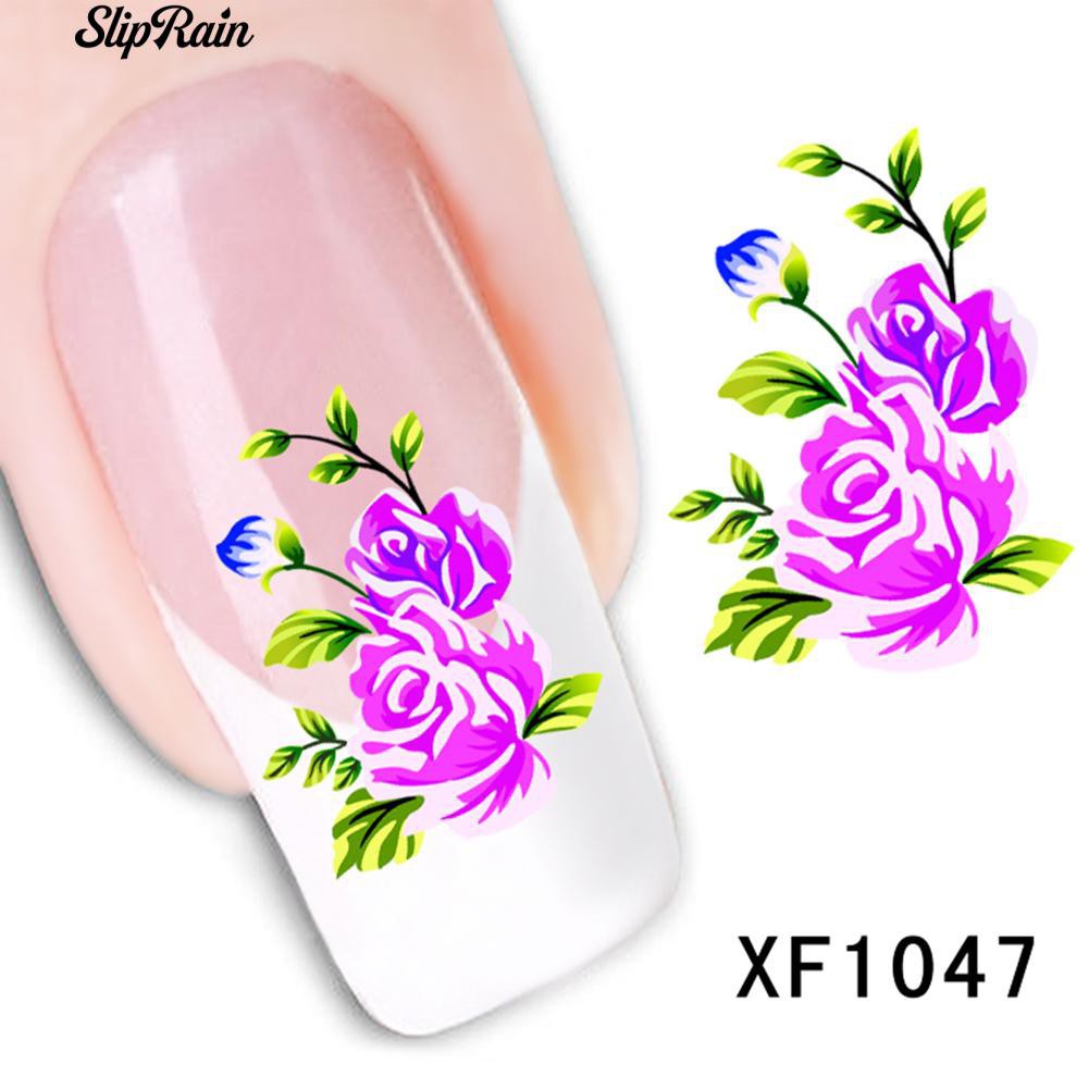 Miếng dán trang trí móng hình hoa xinh xắn nhiều kiểu lựa chọn