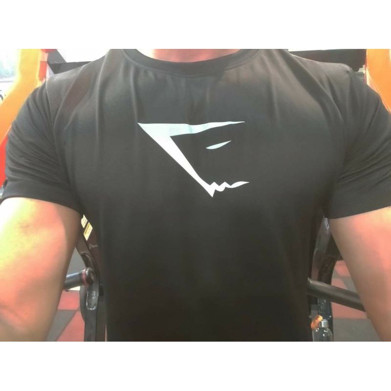 Áo Tập Gym Poly Lạnh GymShark ( Đen )