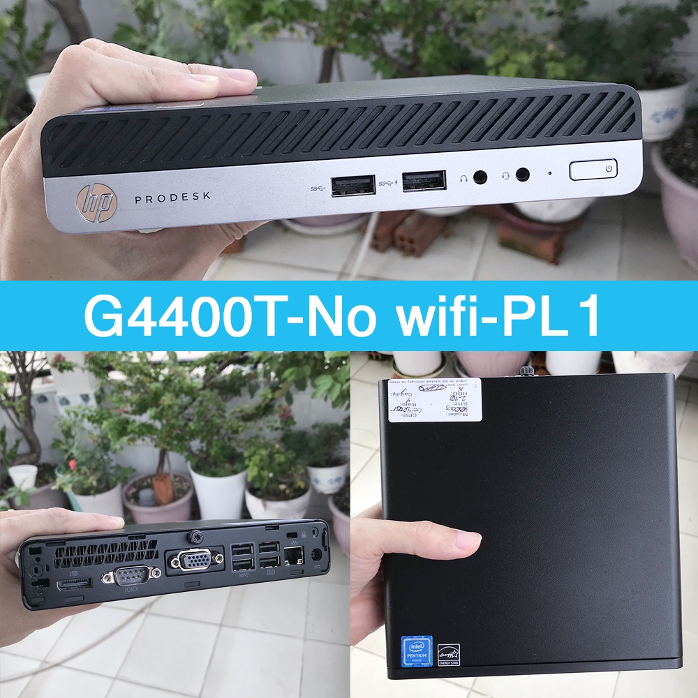 [Đúng hình] HP Prodesk 400 G3 mini pc - G4400T Win10 | BigBuy360 - bigbuy360.vn