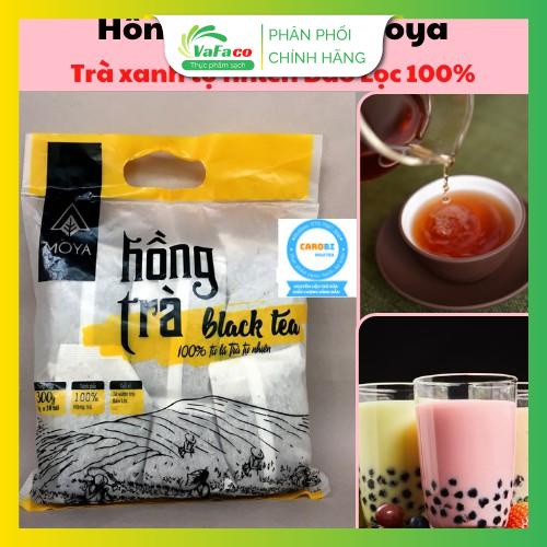 Hồng Trà Túi Lọc Cao Cấp Moya 300g (30 túi x 10gr) - Nguyên Liệu Làm Trà Sữa Hồng Trà Thơm Ngon