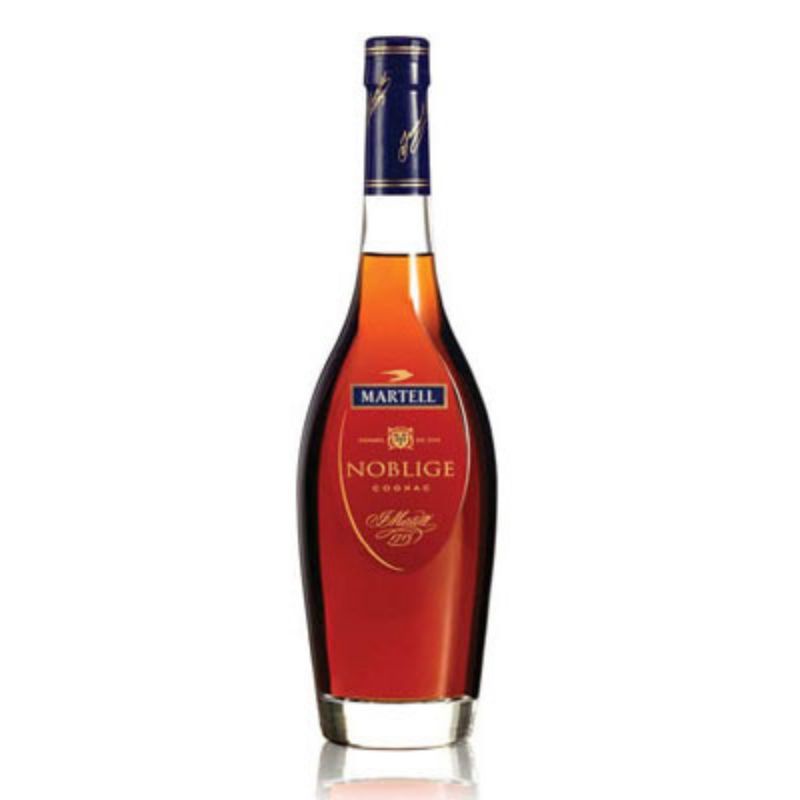 Vỏ Chai Rượu Ngoại Pháp Martell Noblige Thủy Tinh 700ml Rất Đẹp.