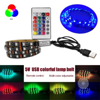 Dây Đèn Led 0.5 / 1M 5V Trang Trí Tv Kèm Điều Khiển Từ Xa