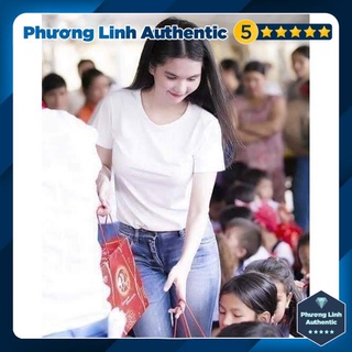 Áo phông cổ tròn basic dáng ôm chất co dãn nhiều màu H&M Auth new tag có sẵn 0778064