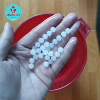 Hạt nở, hạt tinh thạch ngâm nước 7-8mm - túi 50gam 10.000 viên