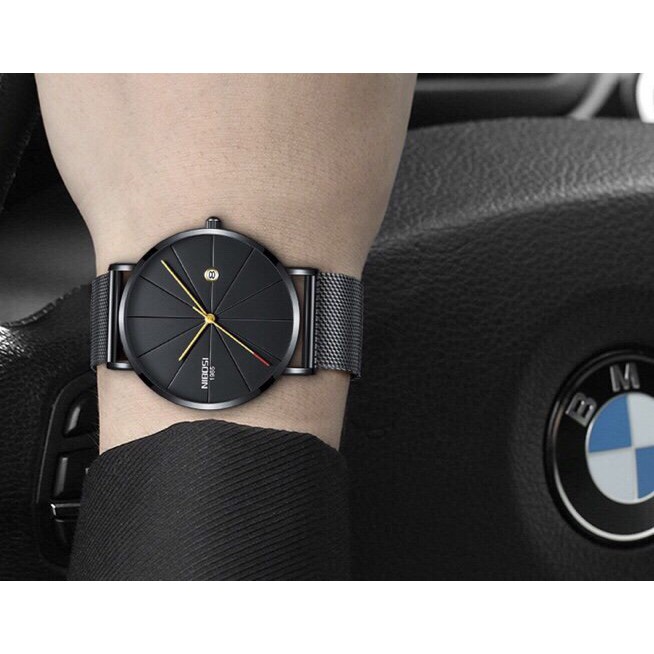 ĐỒNG HỒ NAM NIBOSI D260 DÂY LƯỚI SANG CHẢNH AH496 | BigBuy360 - bigbuy360.vn