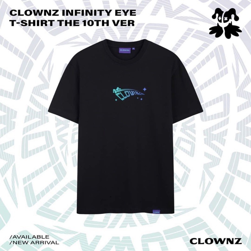 [HÀNG CHÍNH HÃNG] ÁO CỘC TAY CLOWNZ INFINITY EYE THE 10TH VER