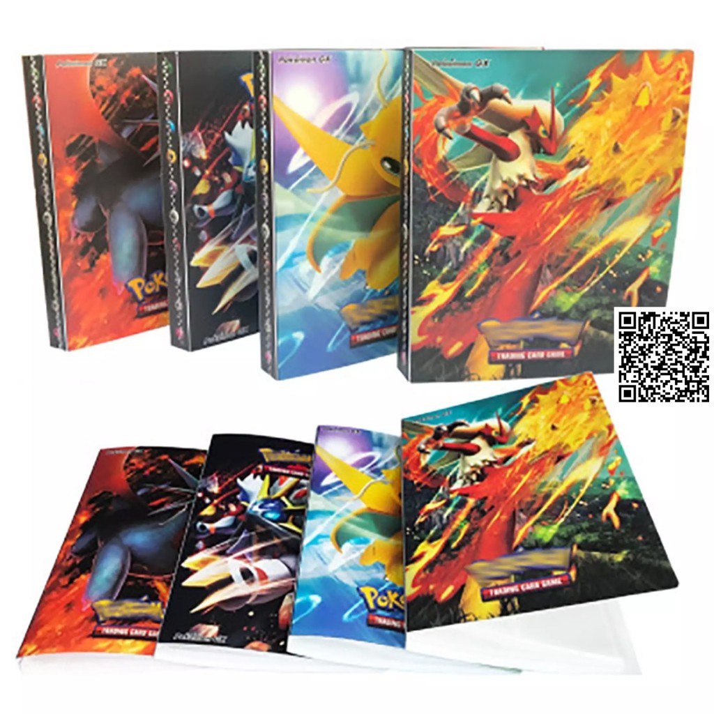 1492 Sổ đựng bộ sưu tập thẻ phong cách card Pokémon bửu bối thần kỳ