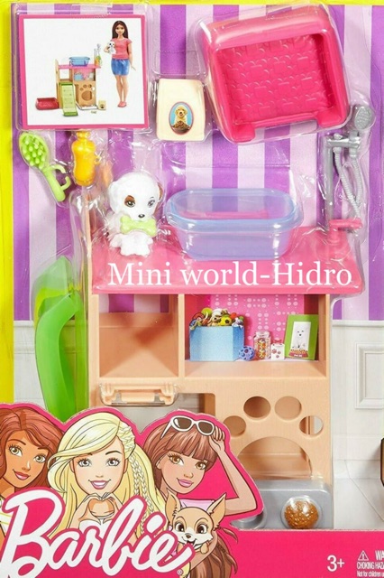 Set phụ kiện nội thất Barbie chính hãng