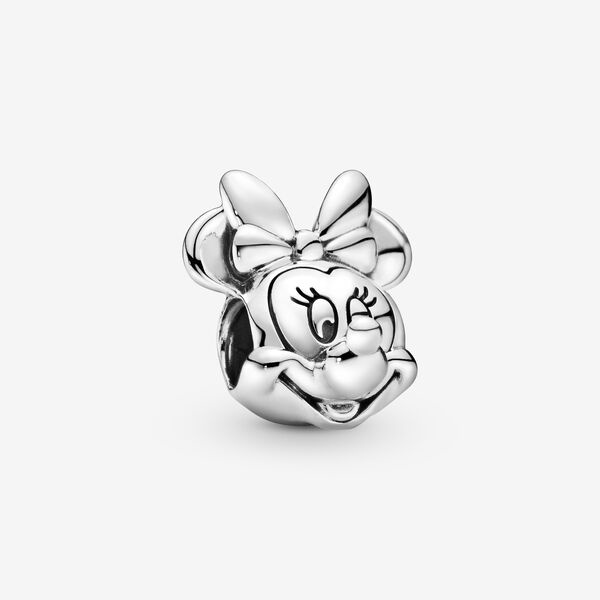 PANDORA Mặt Trang Sức Bạc 925 Hình Chân Dung Minnie Quyến Rũ DIY 2022