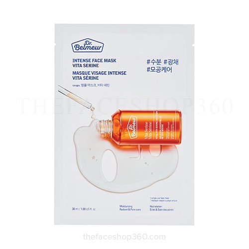 Mặt nạ trắng sáng da Dr. Belmeur Intense Face Mask Vita Serine 30ml