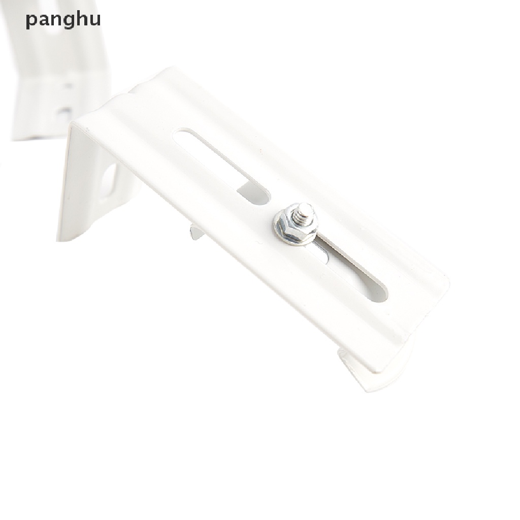 Set 2 Bộ Giá Đỡ Chữ L Màu Trắng Rộng 1-1 / 2 &quot;38mm Chuyên Dụng Cho Rèm Cửa