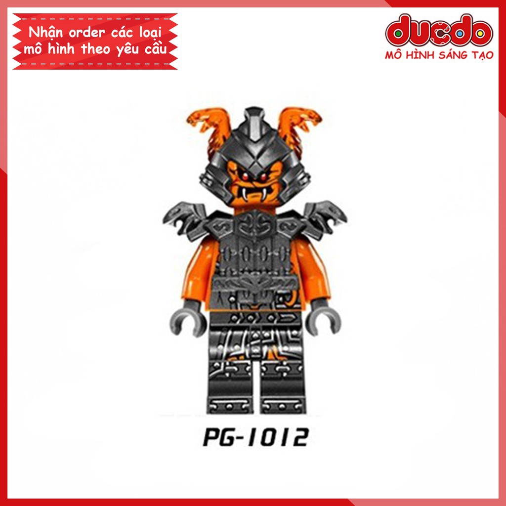 Minifigures xà tinh trong Ninjago tuyệt đẹp - Đồ chơi Lắp ghép Xếp hình Mini Ninja Mô hình Pogo PG8055