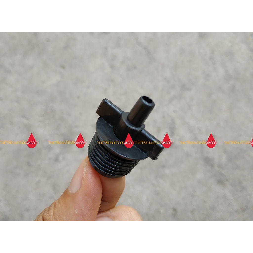 Chân ren ngoài 21 nối thẳng béc tưới béc phun sương với ống nhựa PVC 21mm - MHL