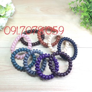 10 Cột Tóc Lò Xo Size Lớn Hàng Đẹp