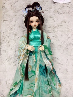 Set đồ cổ trang búp bê BJD - size 1/4