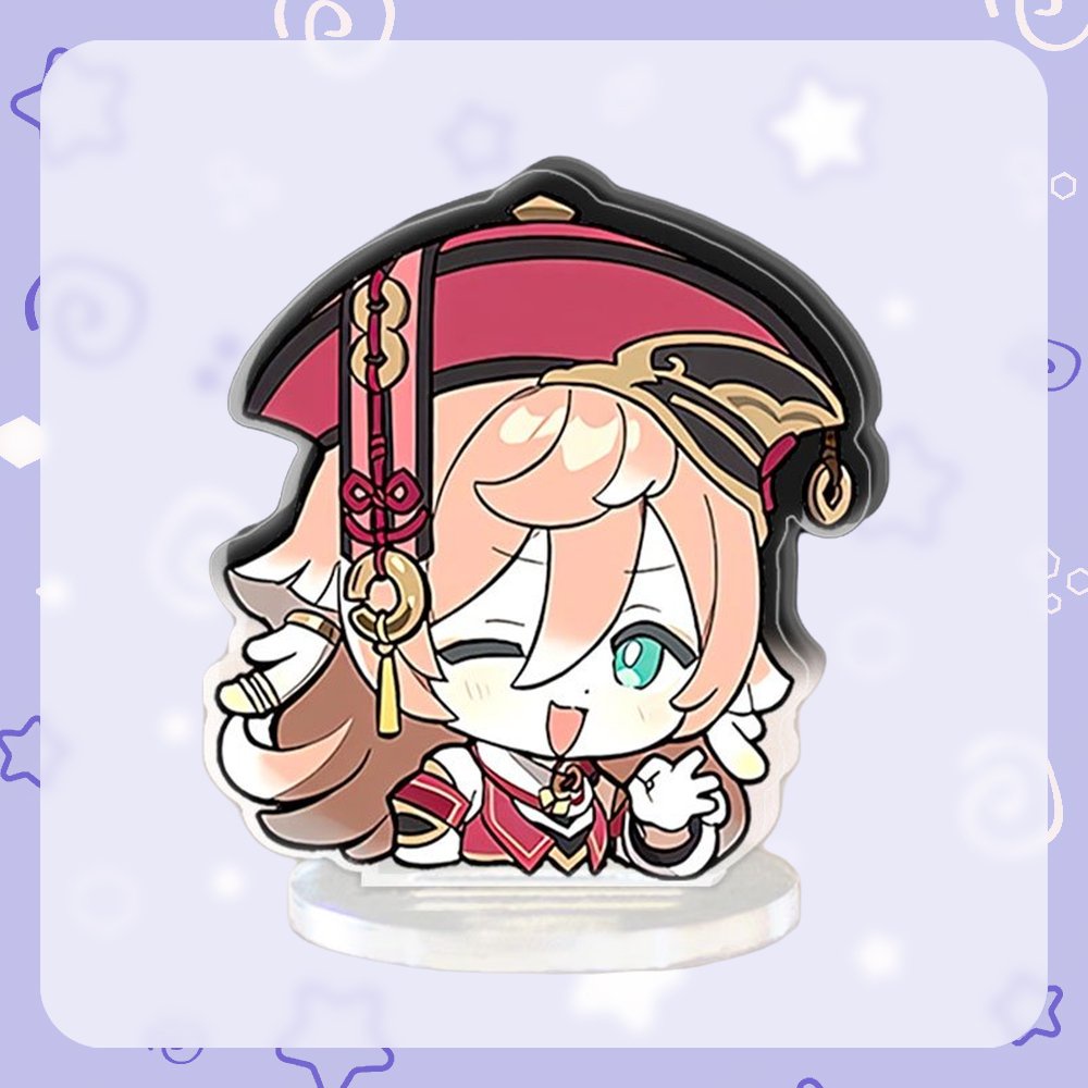 (8cm) Mô hình Standee GENSHIN IMPACT ver BIỂU CẢM acrylic standee game mica chibi trang trí trưng bày