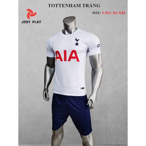 Bộ Quần Áo Bóng Đá CLB Tottenham 2021 - In Tên Theo yêu cầu ( Có Tính Phí )